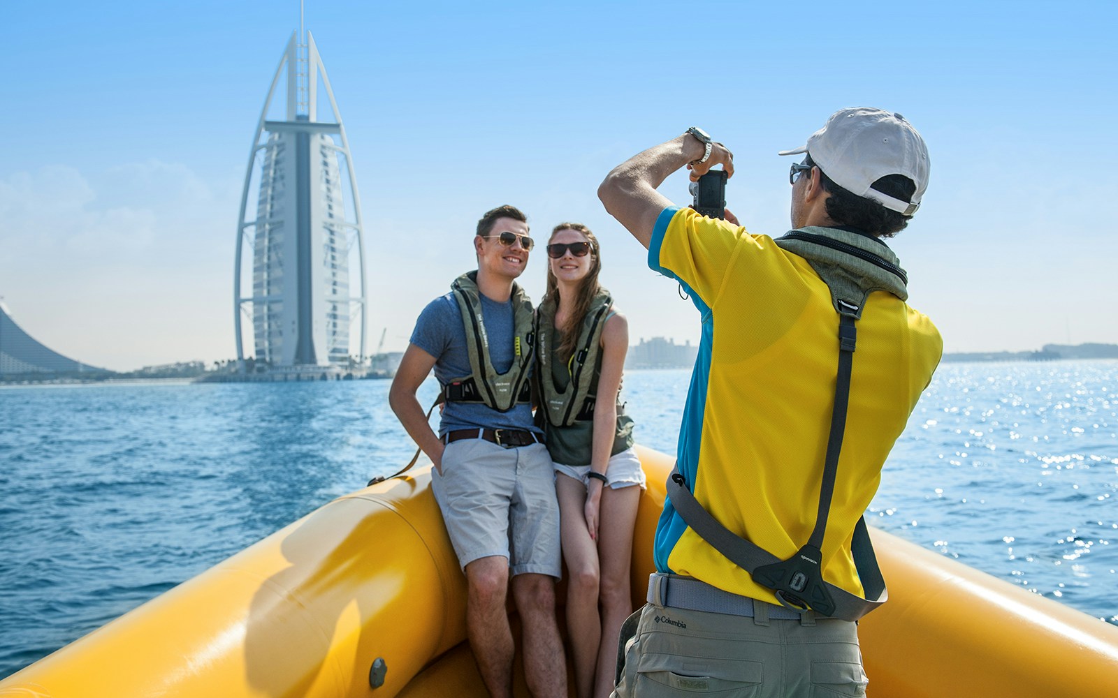 Yellow Boats Dubai Guided Speedboat Tour