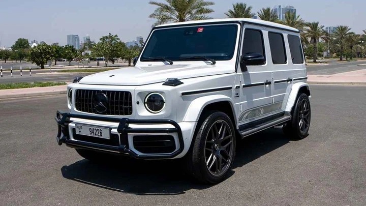 Mercedes G63 White Edition